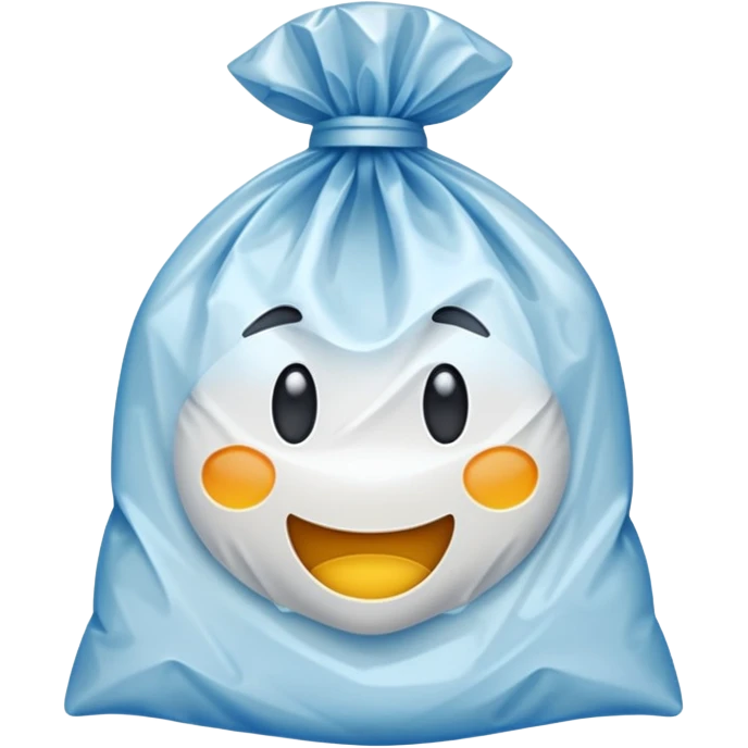 a plastic bag emoji