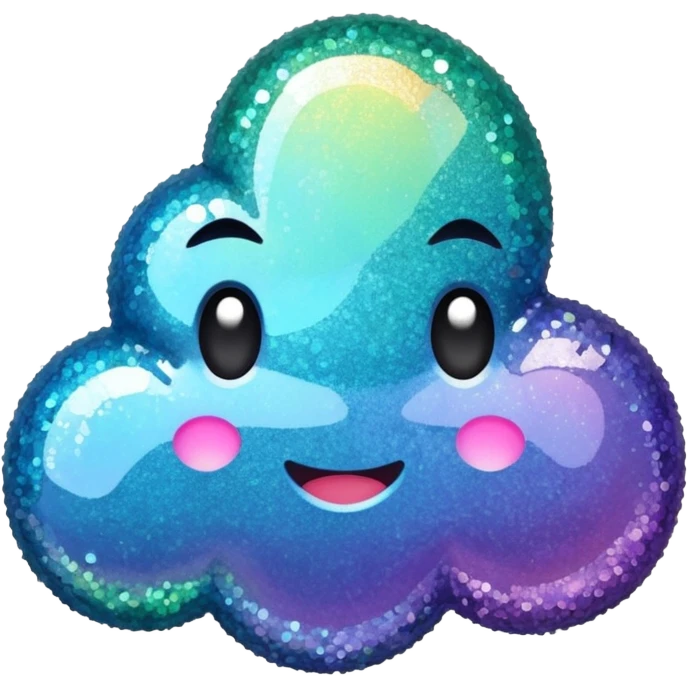 glitter nasty emoji