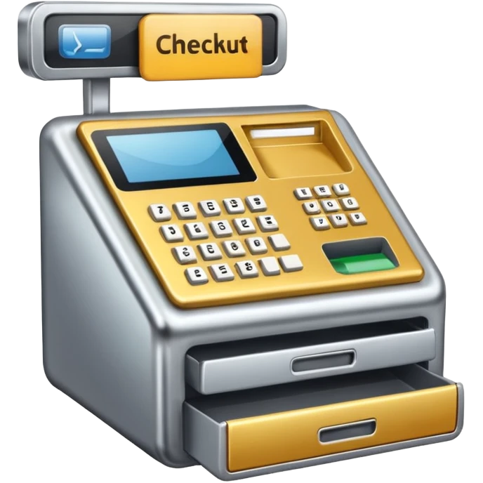 checkout till emoji