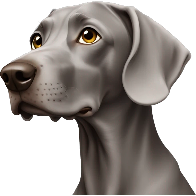 Weimaraner  emoji