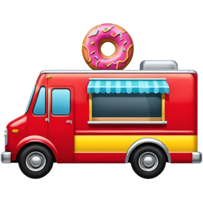  donut truck emoji