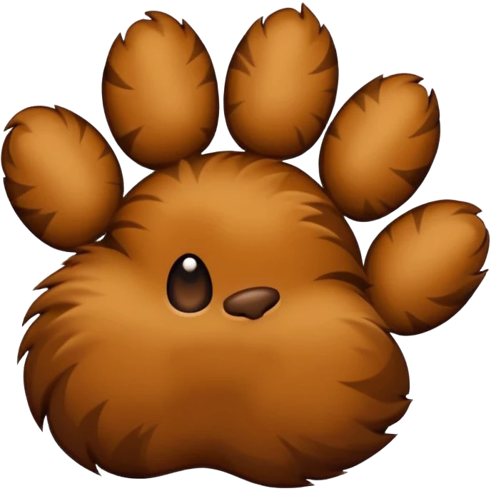 Crea Una pata emoji