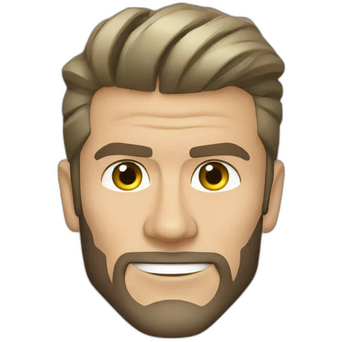 David beckham emoji