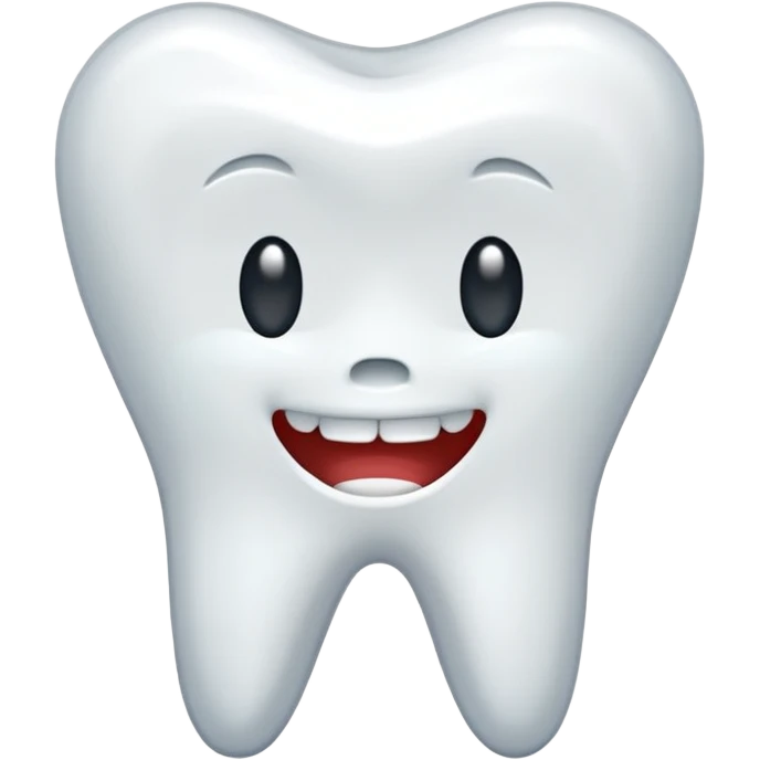 вот такой обычный зуб 🦷 emoji
