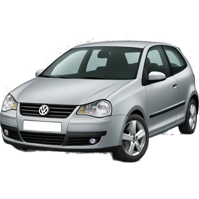 VW polo light grey 2006 emoji
