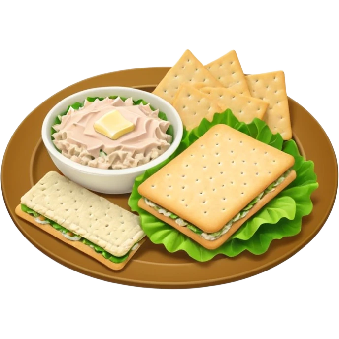 Tuna plate emoji