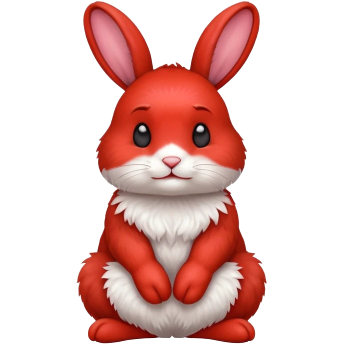 red full rabbit  emoji