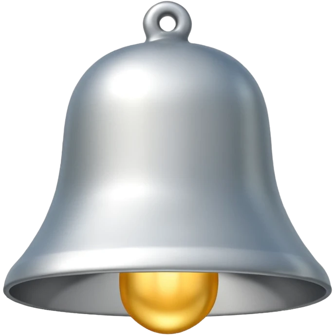 white bell emoji