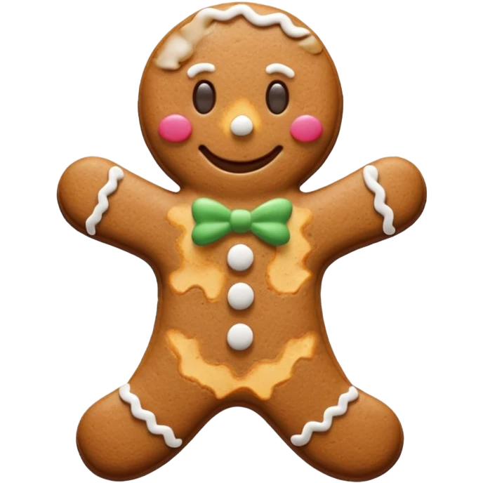 I want a gingerbread cookie but it has to be similar to the one from shrek emoji
