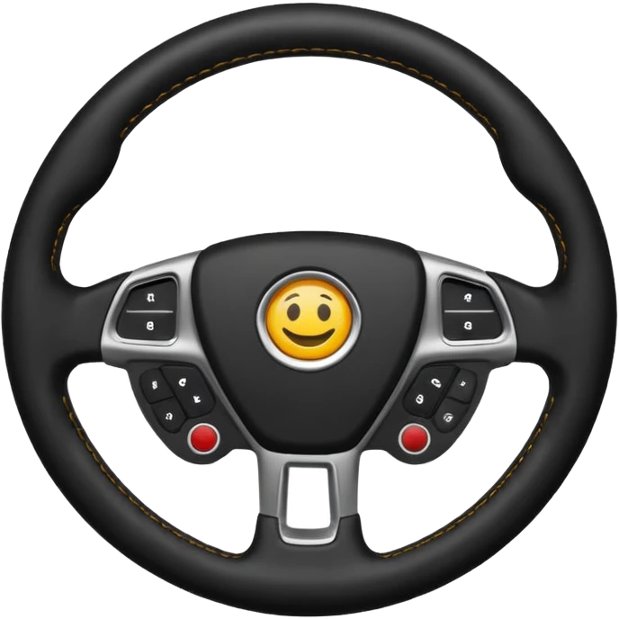 steering wheel emoji
