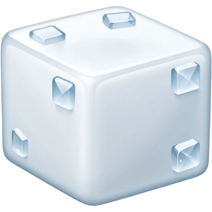 Sugar cube emoji