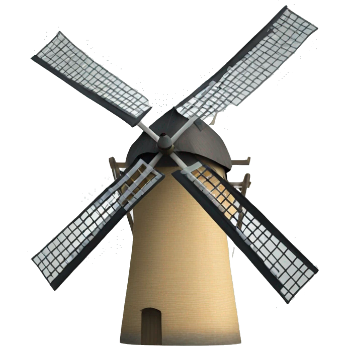 Dutch windmill emoji
