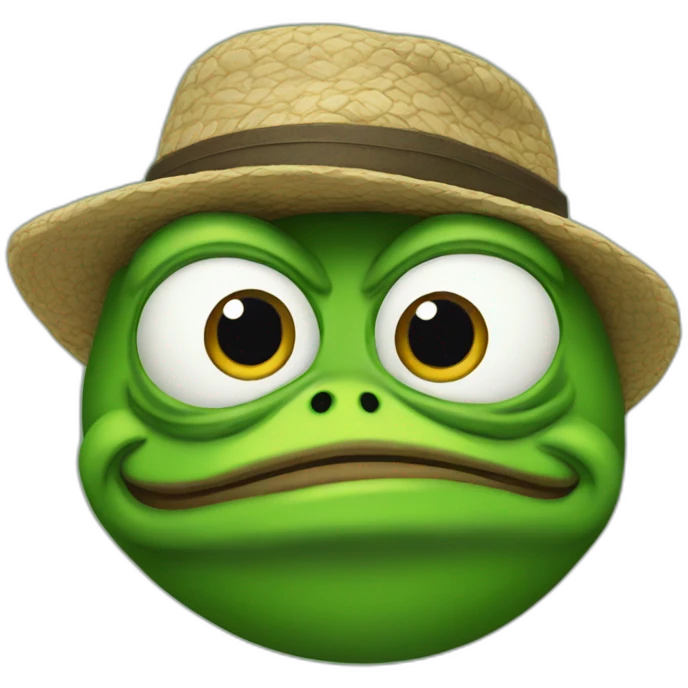 Pepe the frog emoji