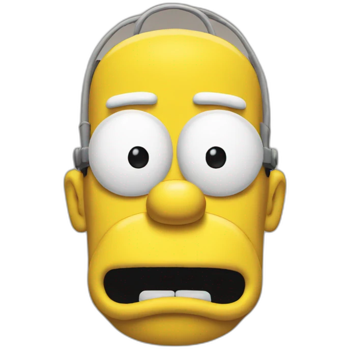 Homer simpson emoji