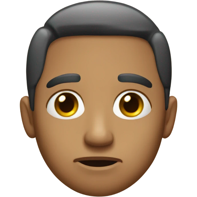Judgmental side eye emoji
