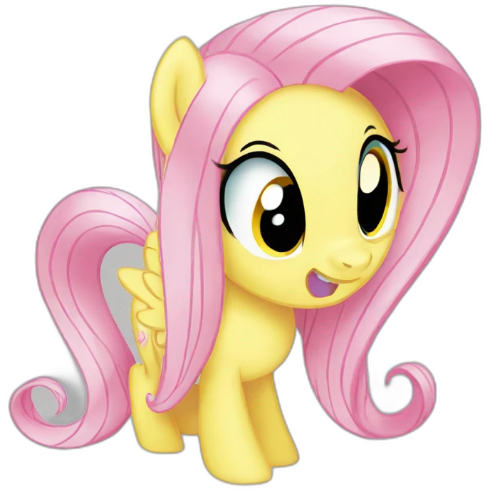 Fluttershy my little pony emoji