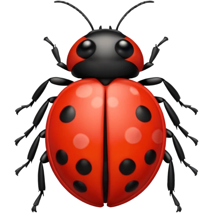 Lady bug emoji