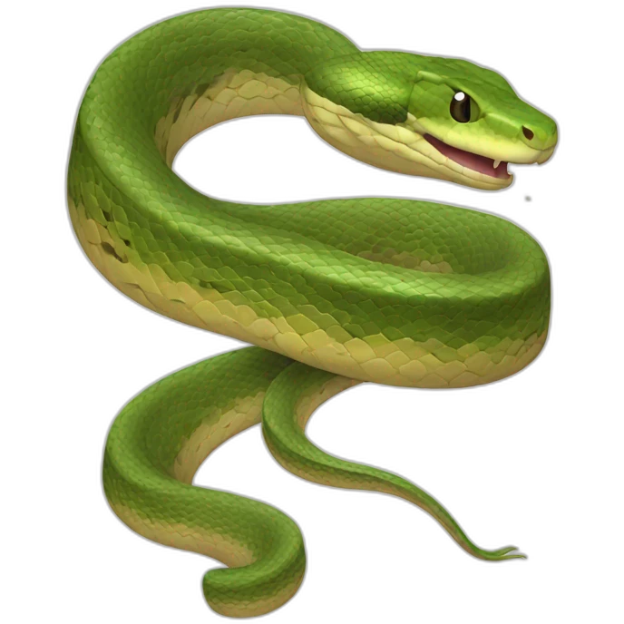 python snake emoji
