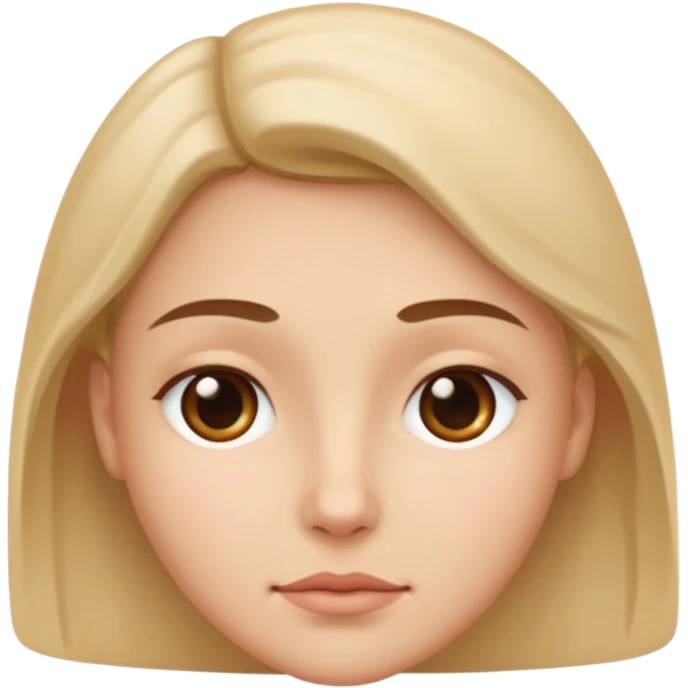 Normal face emoji