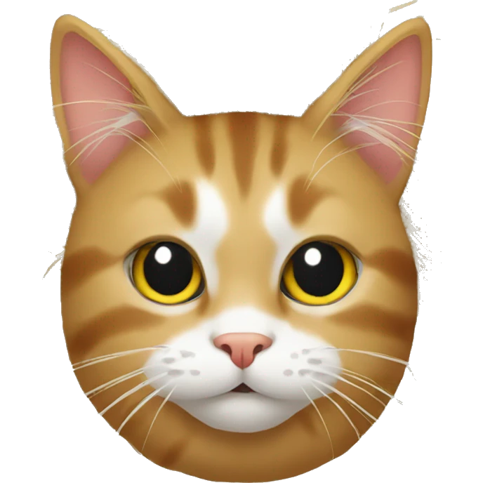 Cat with christmas hay emoji