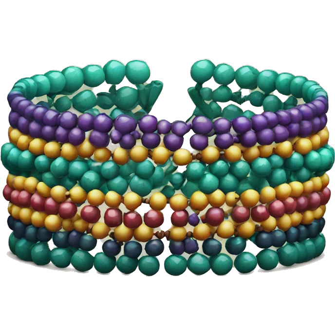 beaded bracelet  emoji