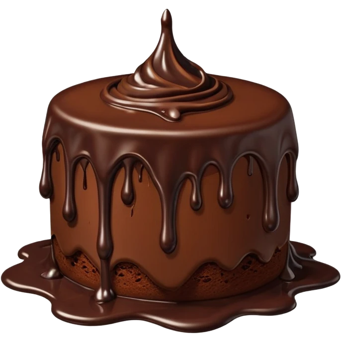 melted cake emoji