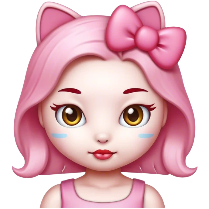 Hello kitty emoji