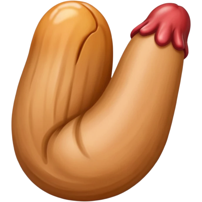 A dick emoji
