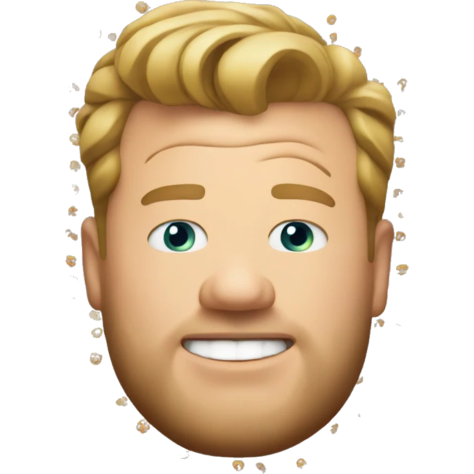 james corden as an emoji emoji