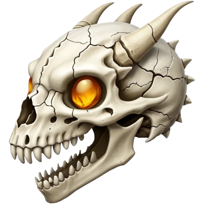 Boneknapper-Skeleton-Skull-dragon emoji
