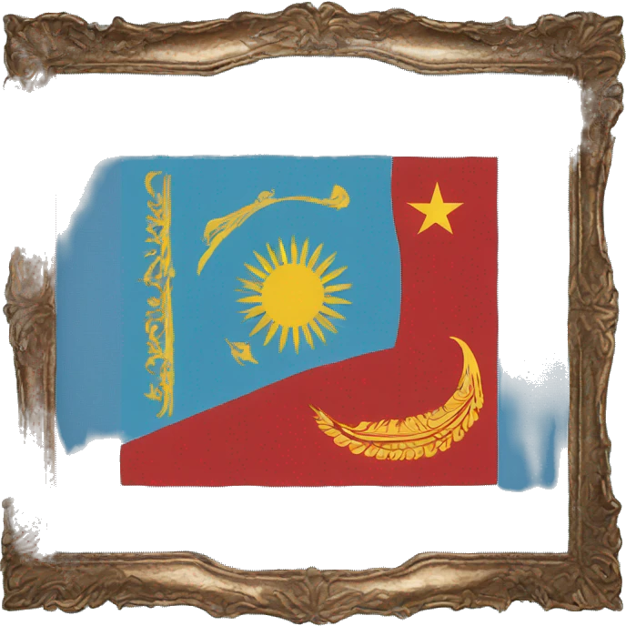 East Turkestan Flag emoji