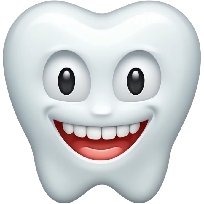teeth without face emoji