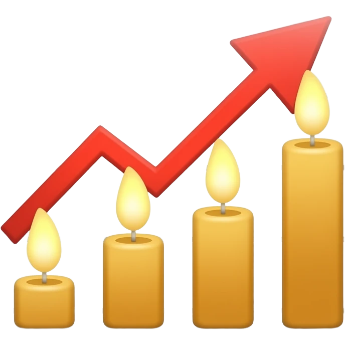 Make emoji symbolizing a stock market chart (candles chart) emoji