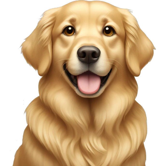 Golden retriever  emoji