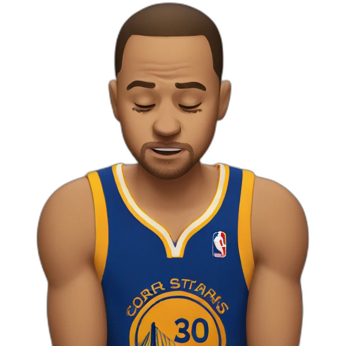 crying curry emoji