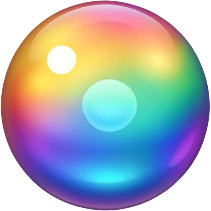 Shimmering emoji