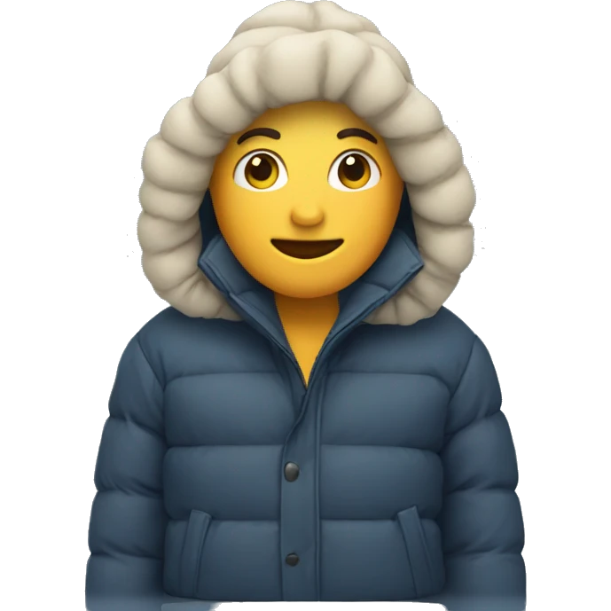puffer jacket  emoji