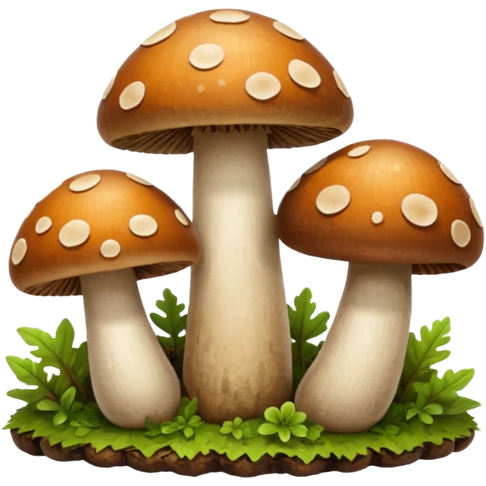 съедобные грибы emoji