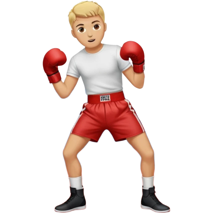 A person doing the giddy dance on top of Jake paul emoji
