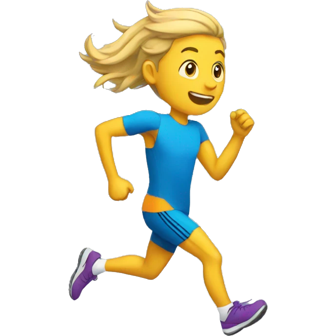 run emoji