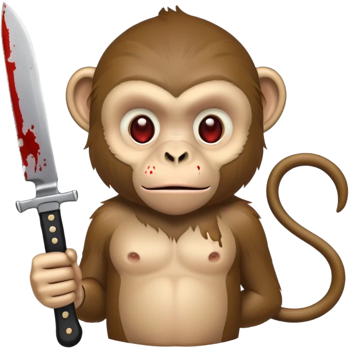 monkey serial killer emoji