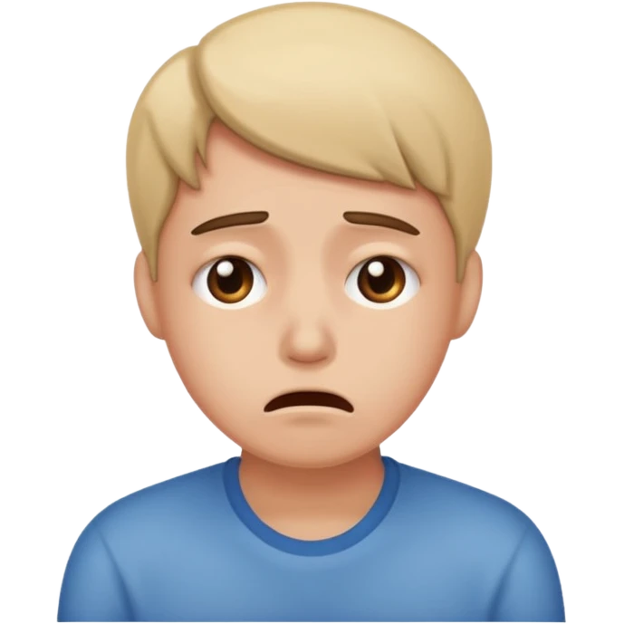 😳+🙁=? emoji