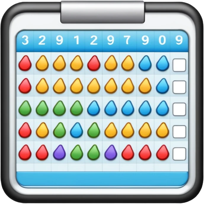 habit tracker emoji