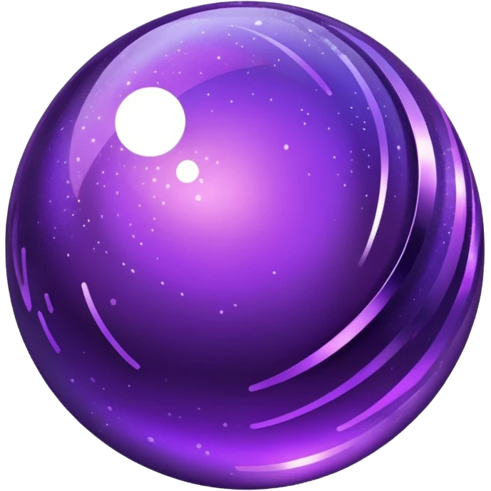 Fashion planet purple  emoji