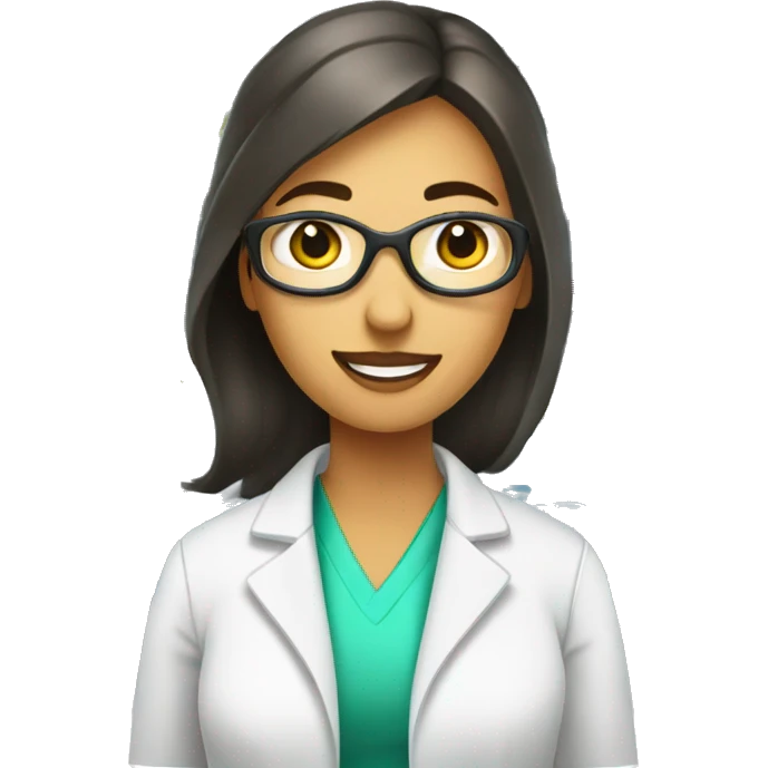 female research scientist working in lab with bacterial plates and lab tubes emoji