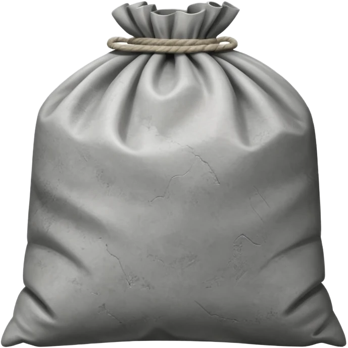 cement square sack  emoji