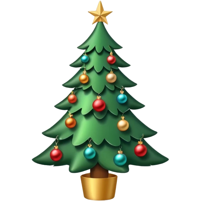 xmas tree emoji