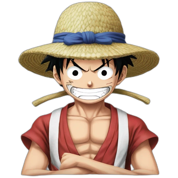 Monkey d luffy gear five emoji