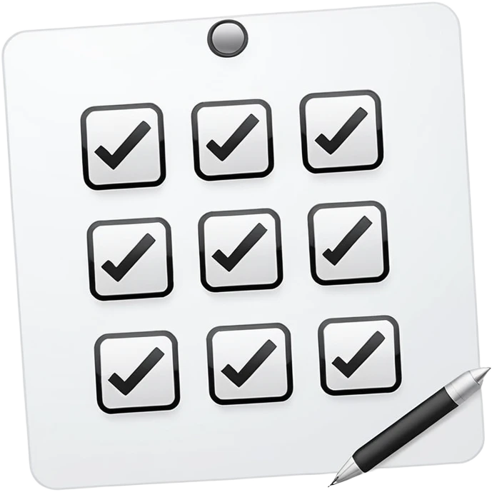 tick boxes emoji