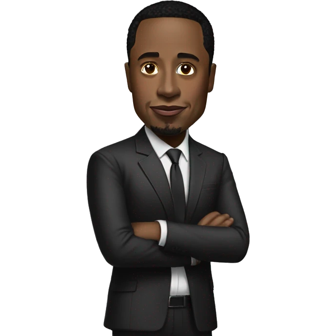 Mix of Elon musk and p diddy emoji